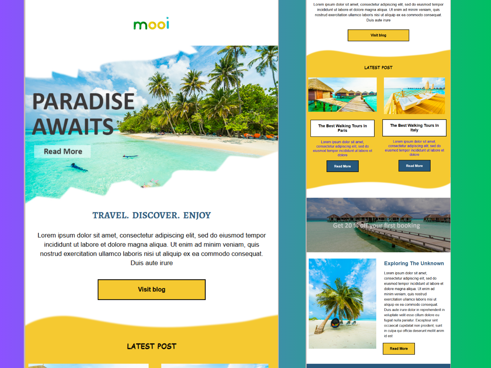 Email Template Design